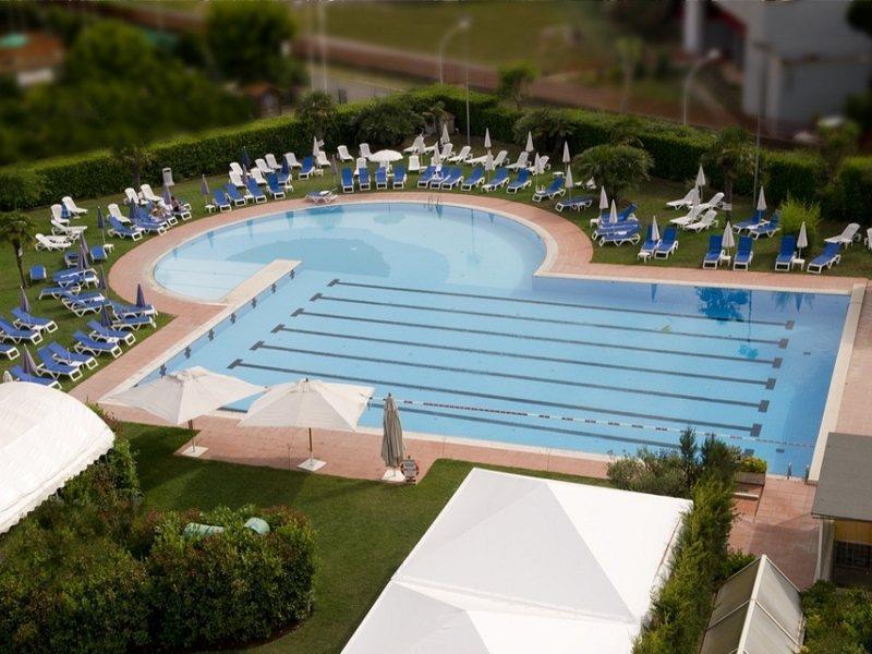Aris Garden Hotel Casal Palocco Bagian luar foto